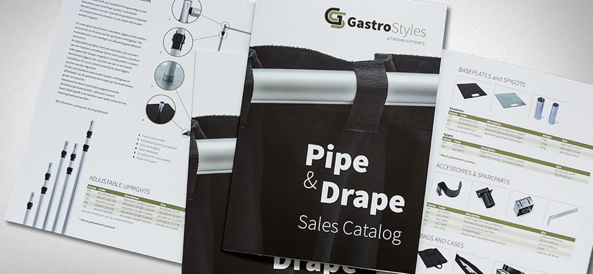 GastroStyles, Pipe & Drape folder